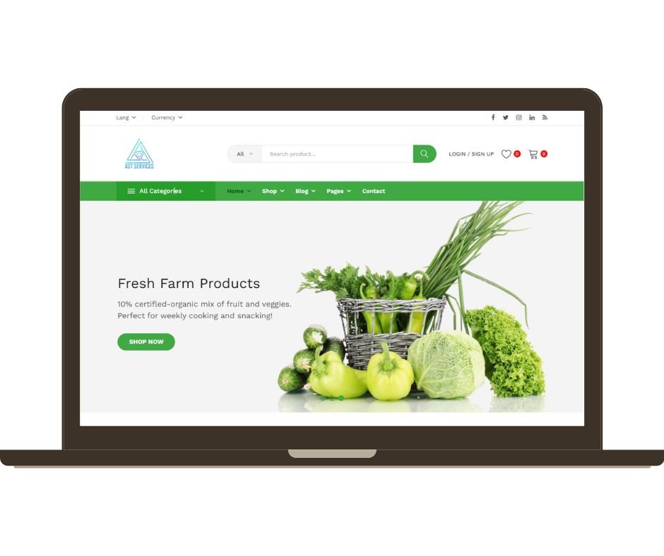 Food Store Website